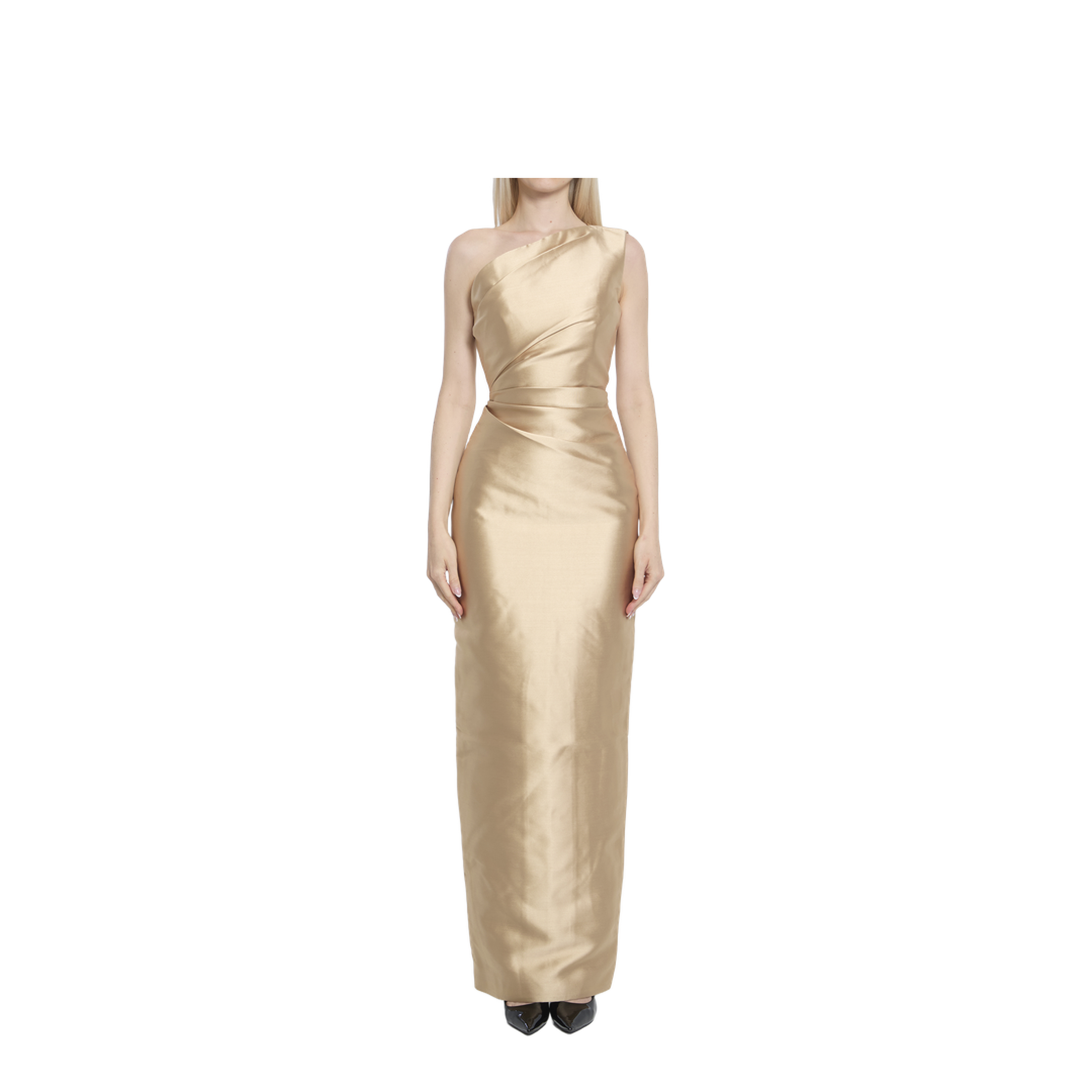 One-Shoulder Maxi Dress - Image 1