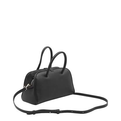Le Petit Turismo Grained Calfskin Bowling Bag - Black - Image 2