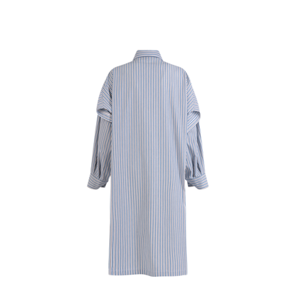 Cotton Striped Dress - Image 2
