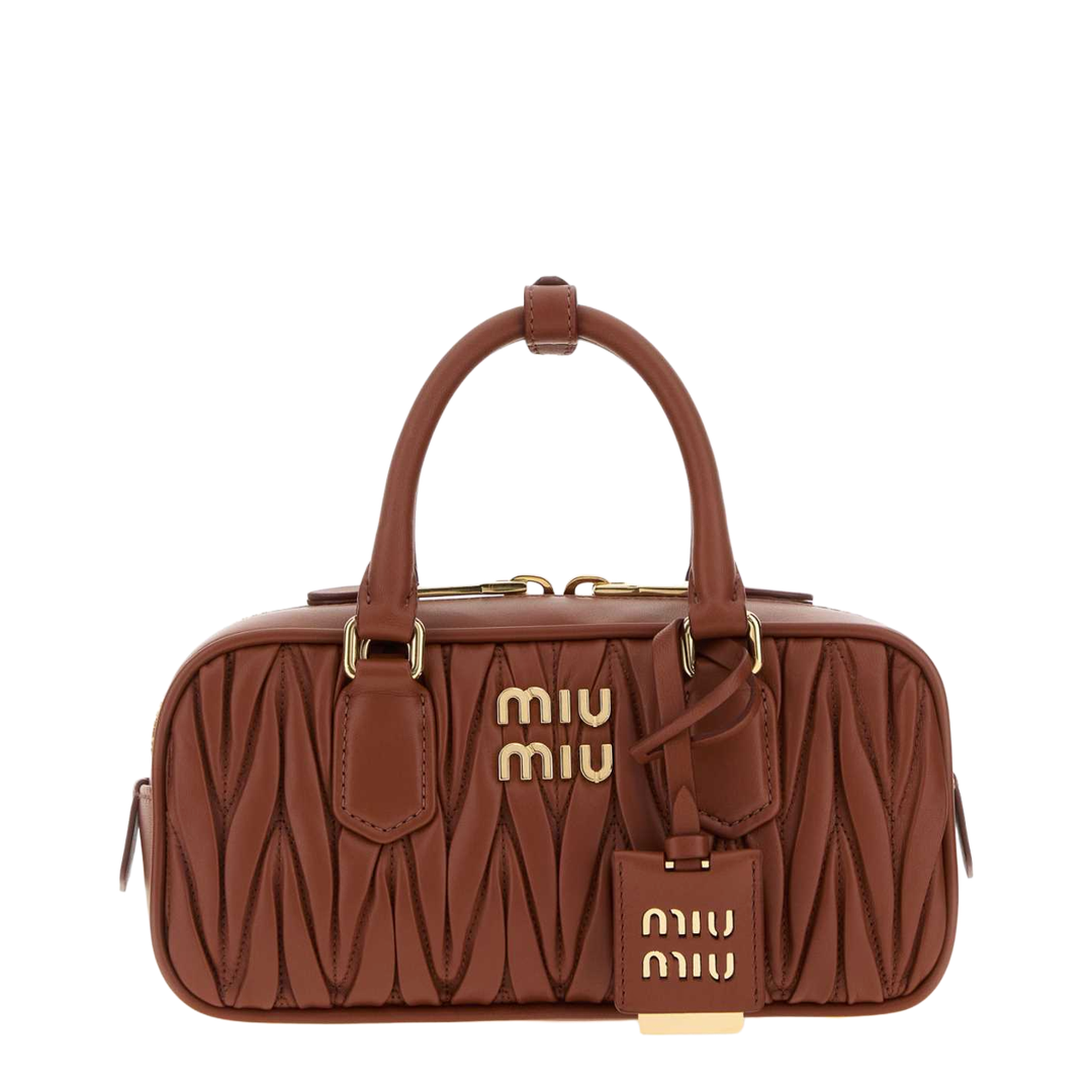 Arcadie bag in matelassé leather - Image 1