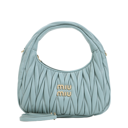 Small Wander Matelassé Hobo Bag - Image 4