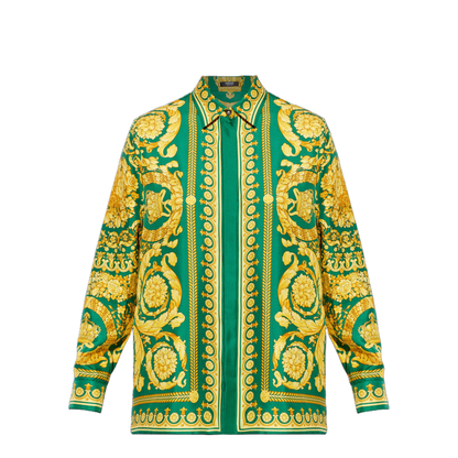 Printed Silk Shirt - Image 4
