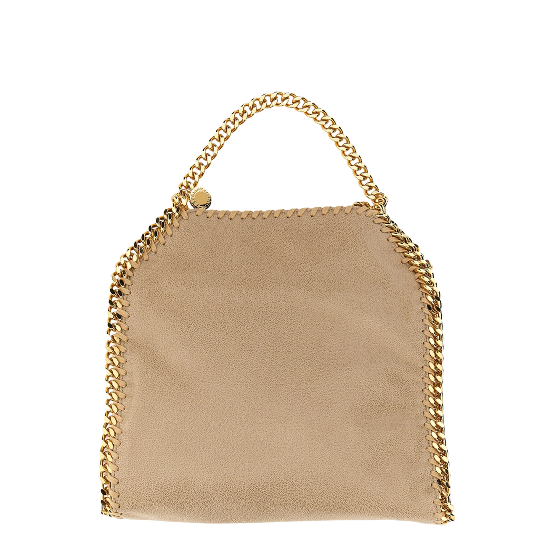 Falabella Mini Matte Vegan Shaggy Deer Tote Bag - Clotted Cream - Image 3