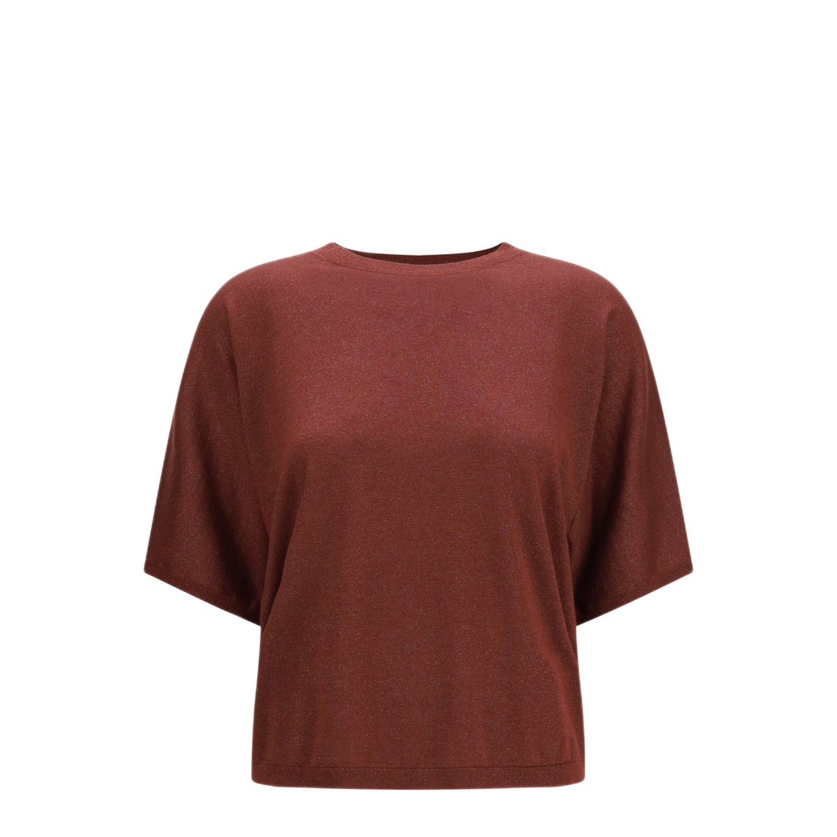 Short Sleeve Cashmere And Silk Sweater - Image 1