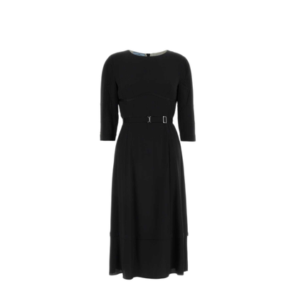 Wool And Silk Midi Dress - Image 1