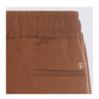 Men's Drawstring Pants Brown - Image 8