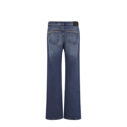 Straight Leg Denim Trouser - Image 4