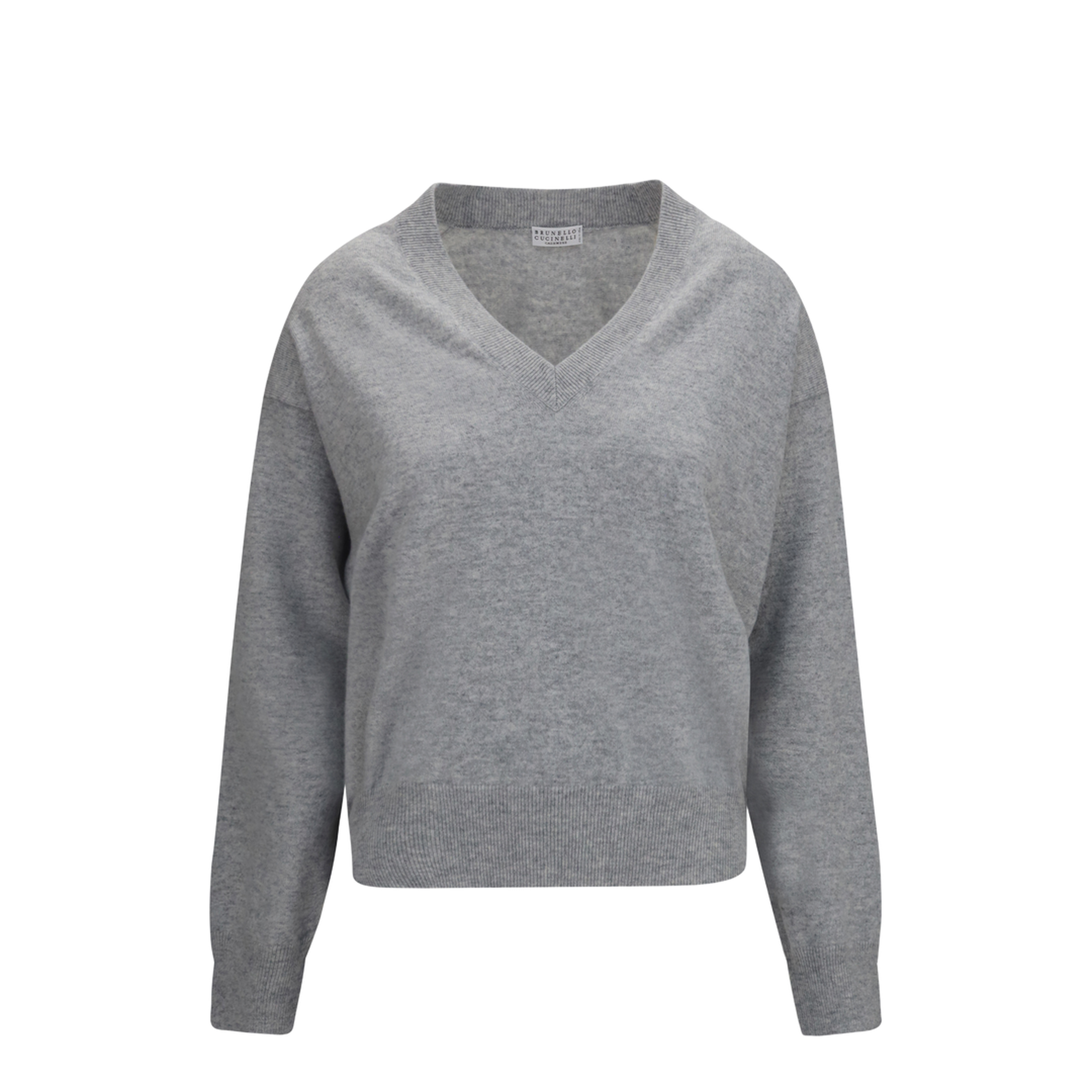 V-neck Cashmere Sweater - Image 1