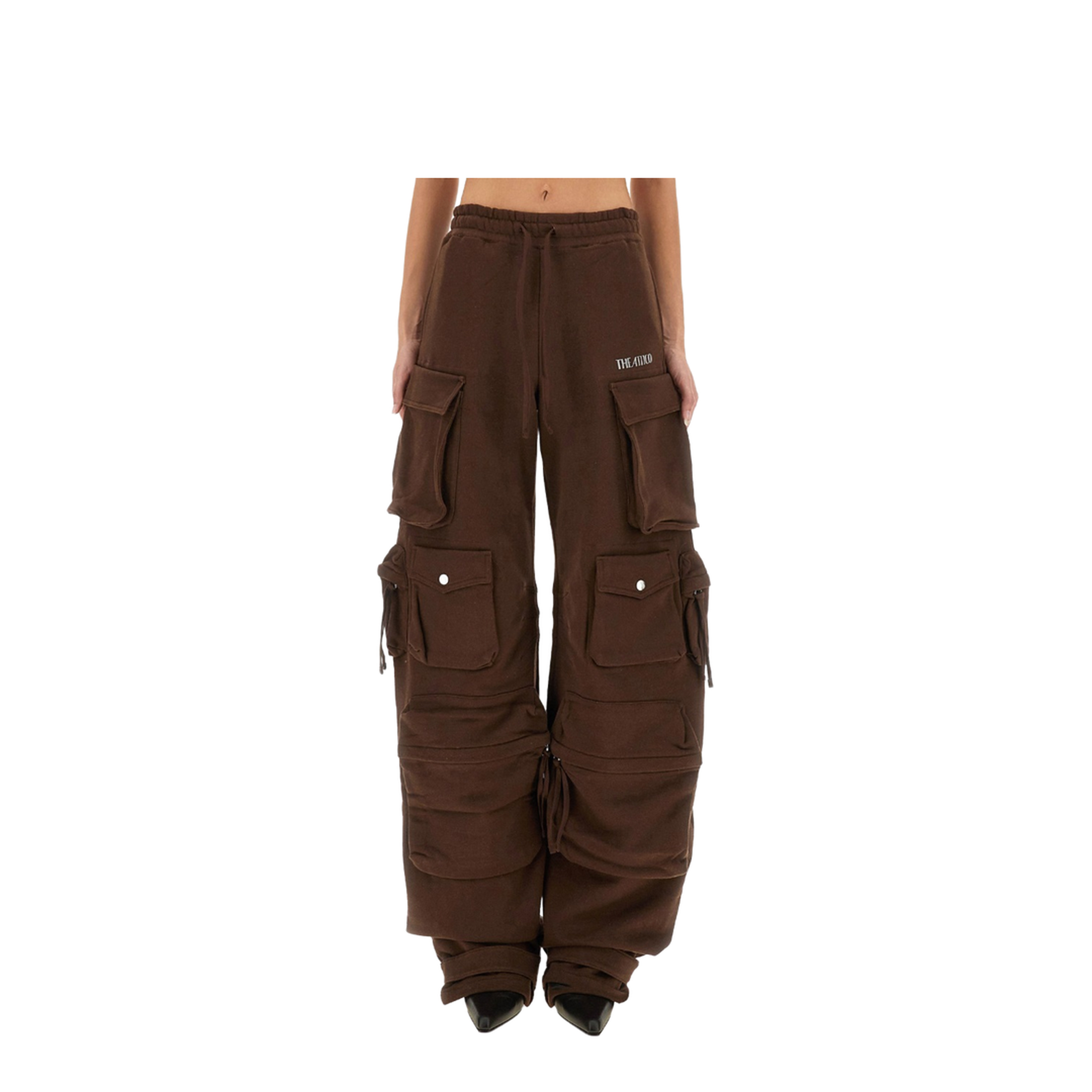 Brown Fern Cargo Pants - Image 1