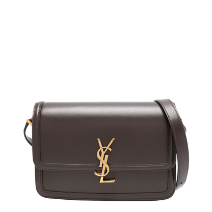 Solferino Medium Leather Shoulder Bags - Brown - Image 1