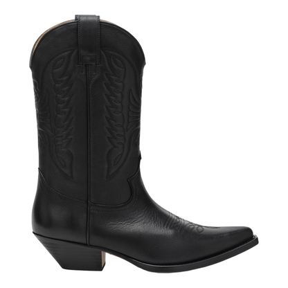 Black Florence Cowboy Boots - Image 1