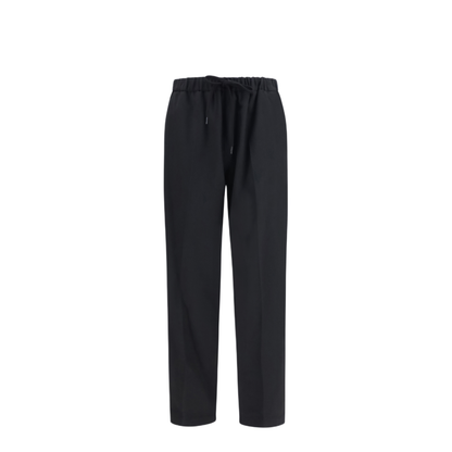 Drawstring Straight Leg Pants - Image 1