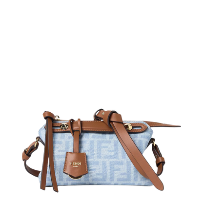 By The Way Soft Mini Denim Bag - Light Blue - Image 1