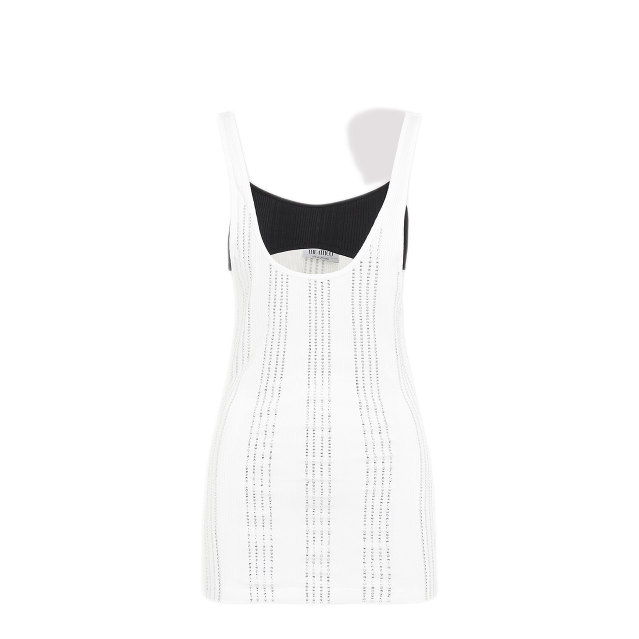 Flat Ribbed Jersey Tank Top - Image 3