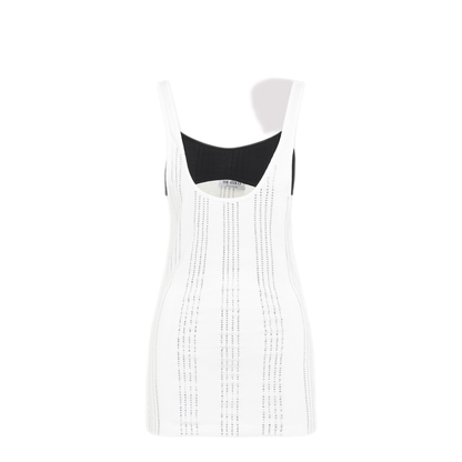 Flat Ribbed Jersey Tank Top - Image 3