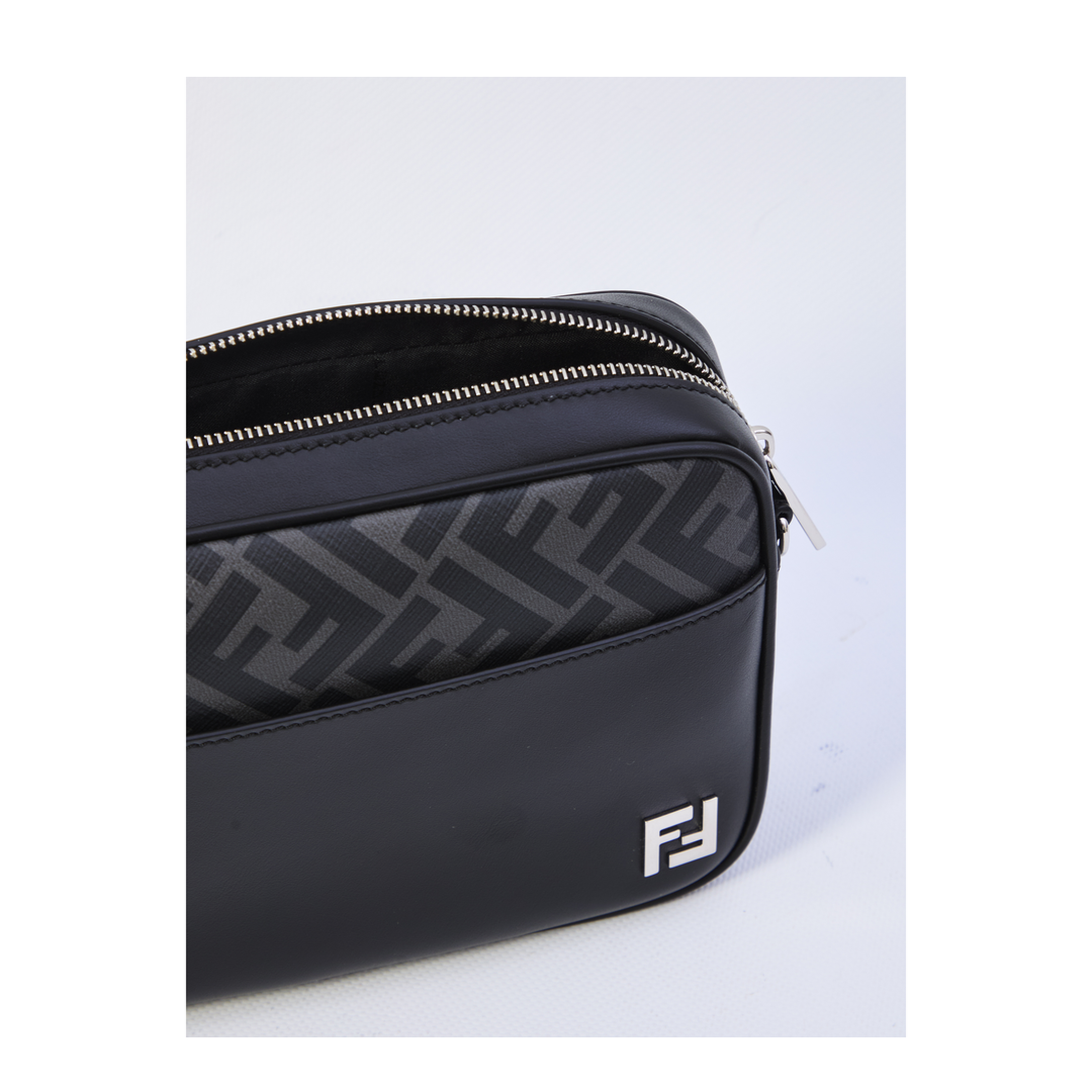 FF Leather Camera Bags - Black - Image 4