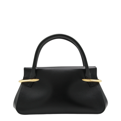 Pinch Mini Calfskin Bag - Black - Image 5