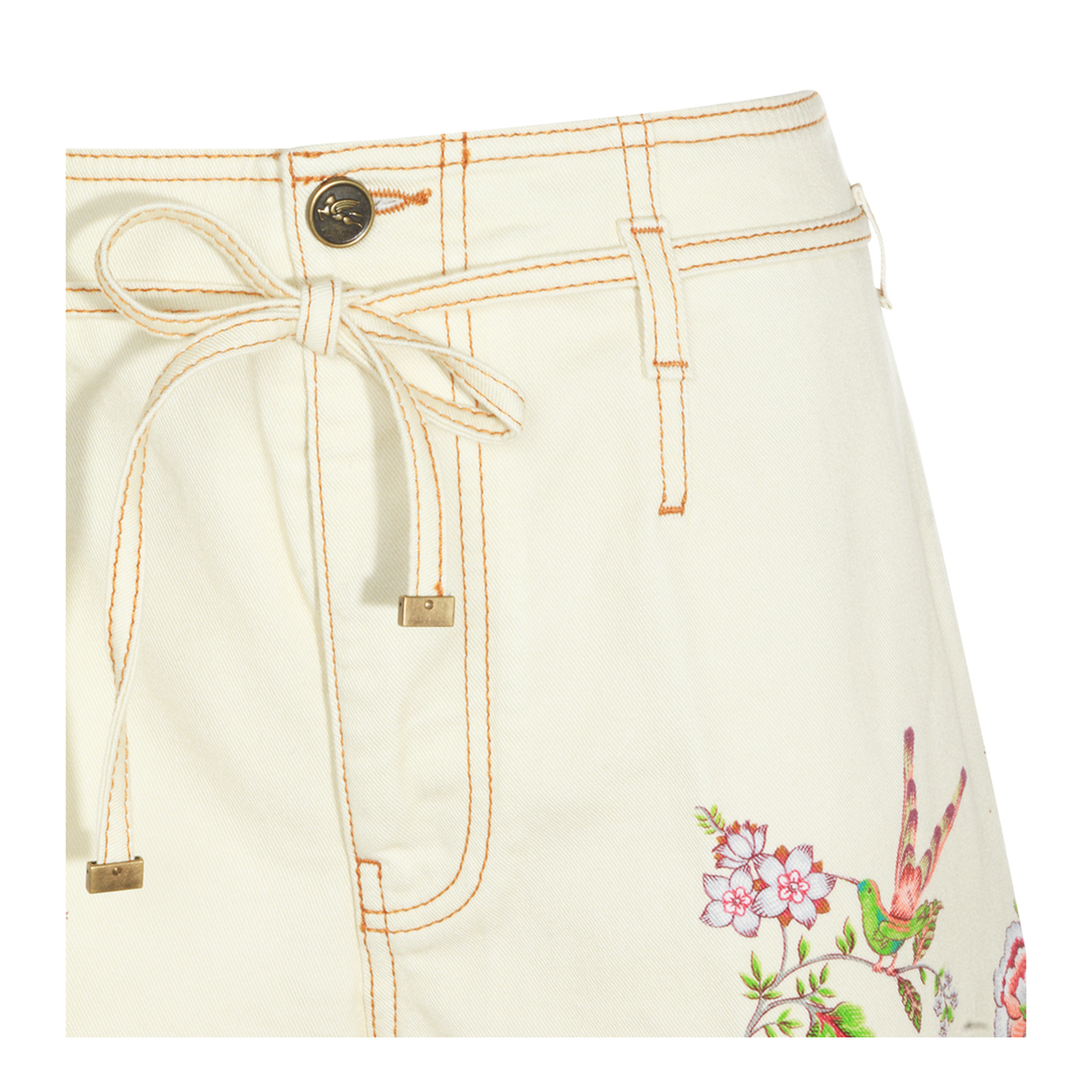 Women's Multicolor Pattern Jeans - Image 5