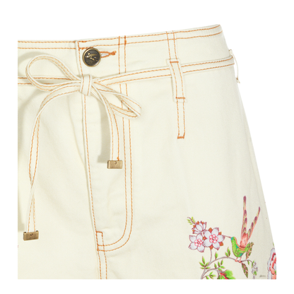 Women's Multicolor Pattern Jeans - Image 5