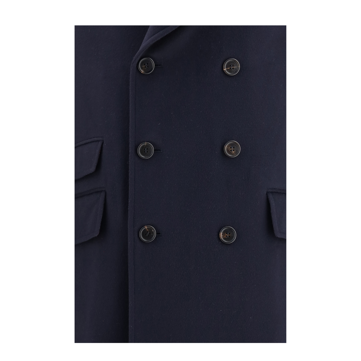 Double Breasted Wool Coat - Image 3