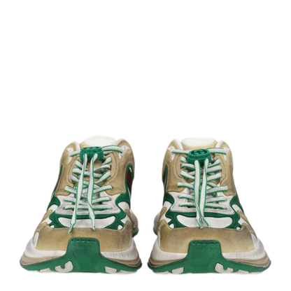 Drawstring Leather Sneakers - Image 3