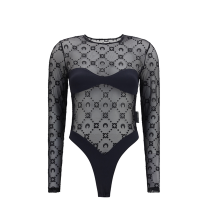 Mesh Body with Moon Motif - Image 1