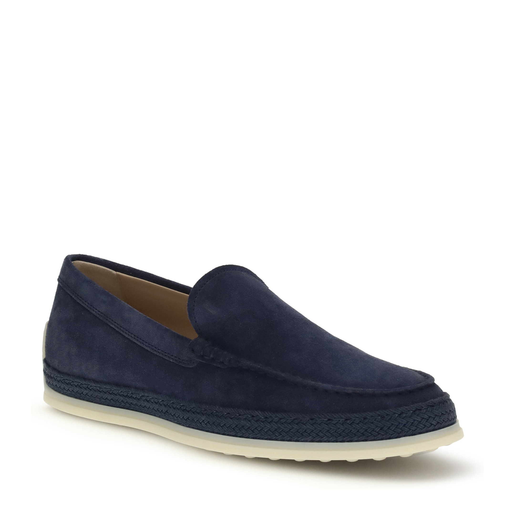 Raffia and Leather Slipper Loafers - Image 2