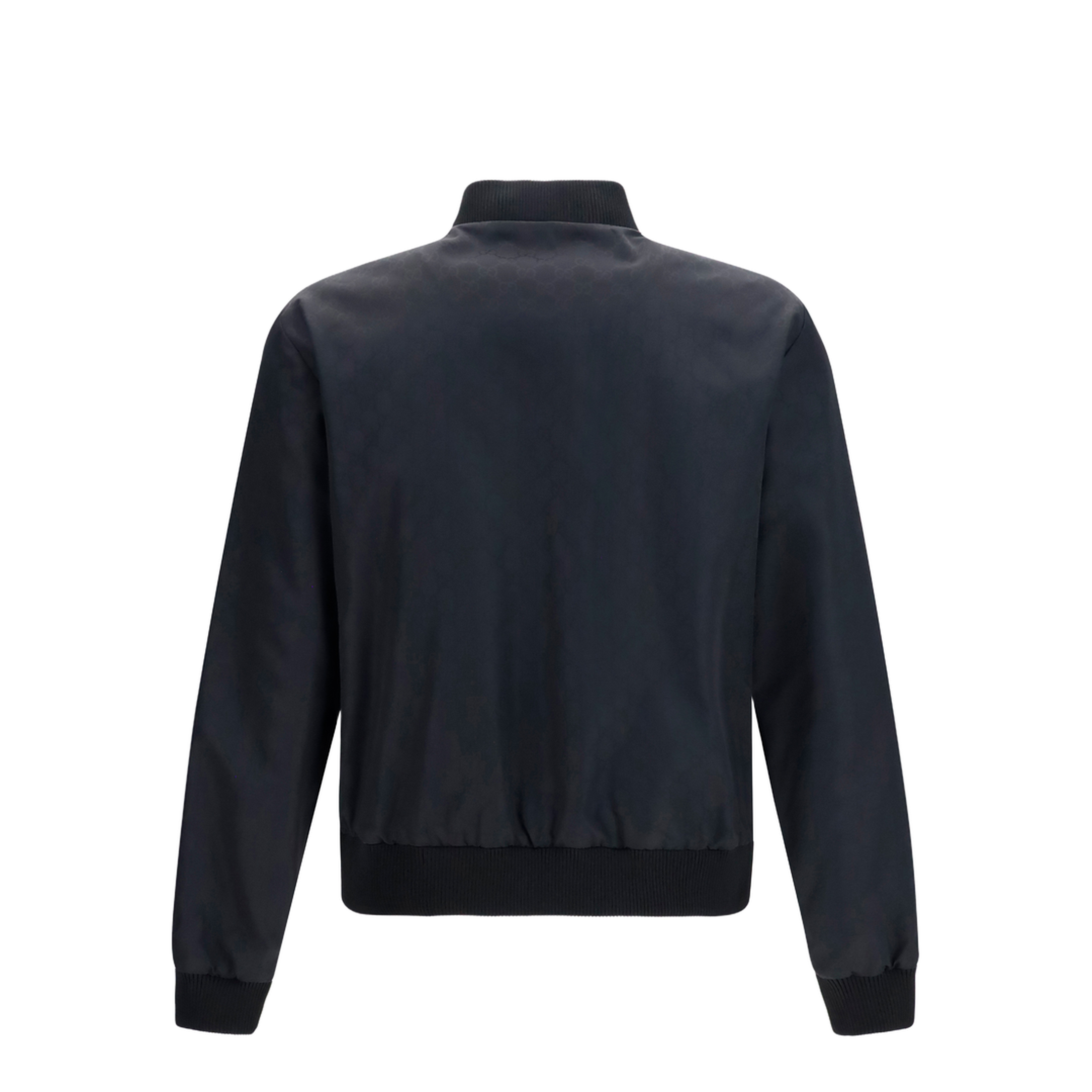 Reversible Zip Jacket in Lightweight Silk Faille - Image 2