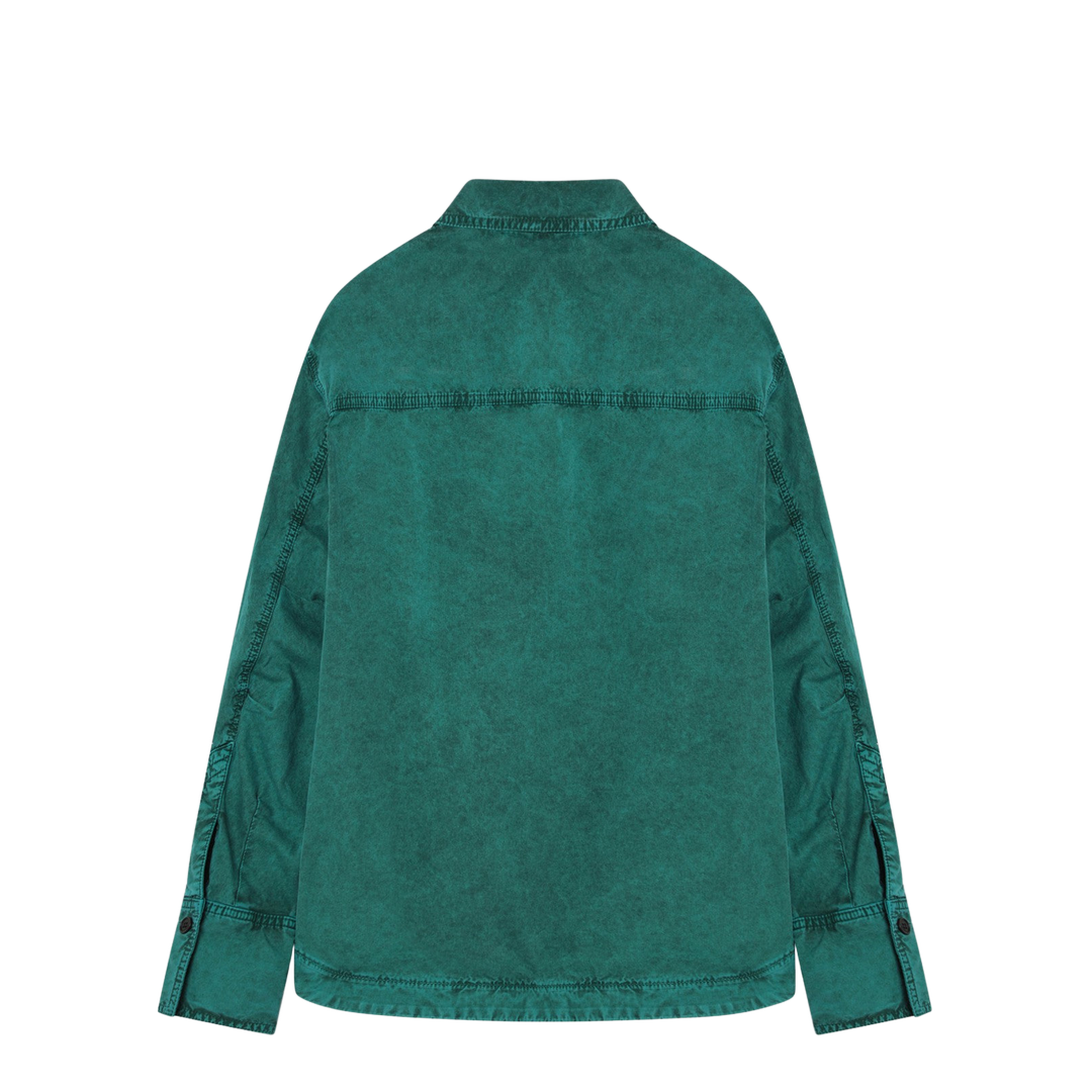 Green Cotton Shirt - Image 2