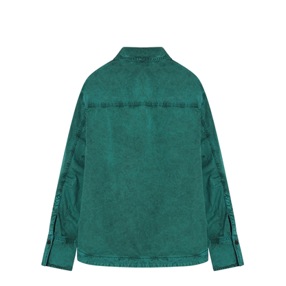 Green Cotton Shirt - Image 2