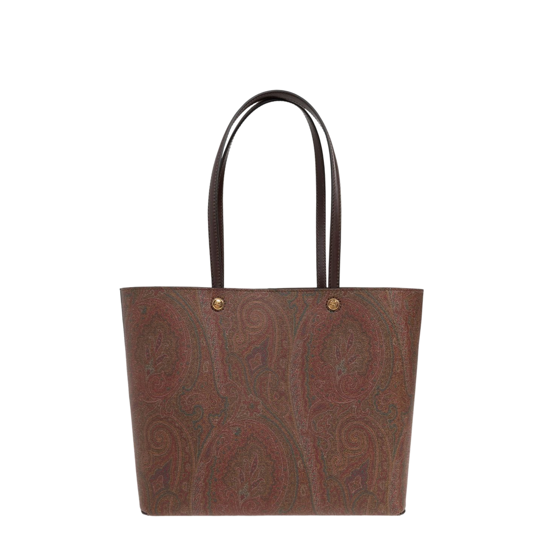 Essential Medium Paisley Tote Bag Brown - Image 3