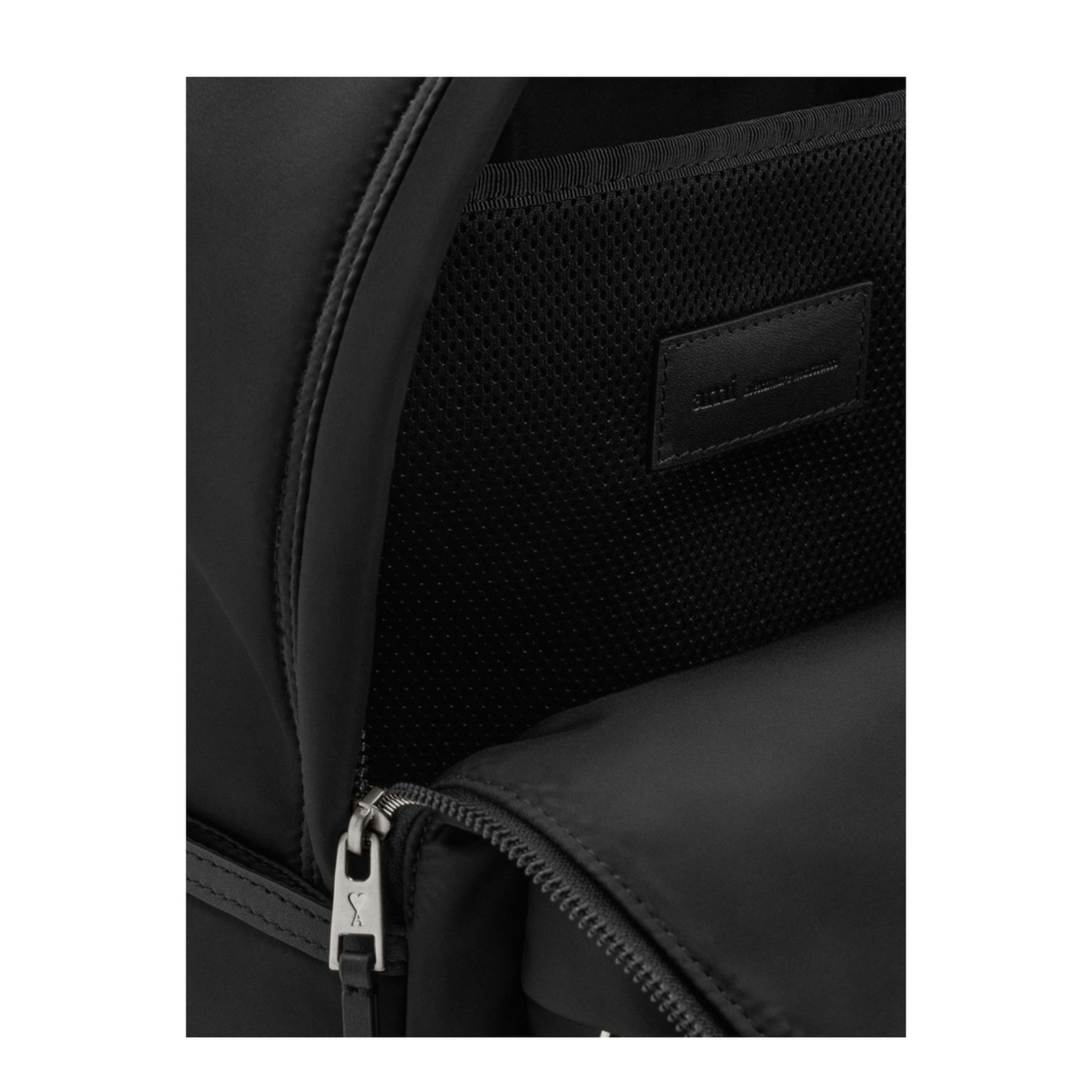 Marcel Nylon Backpack - Black - Image 2