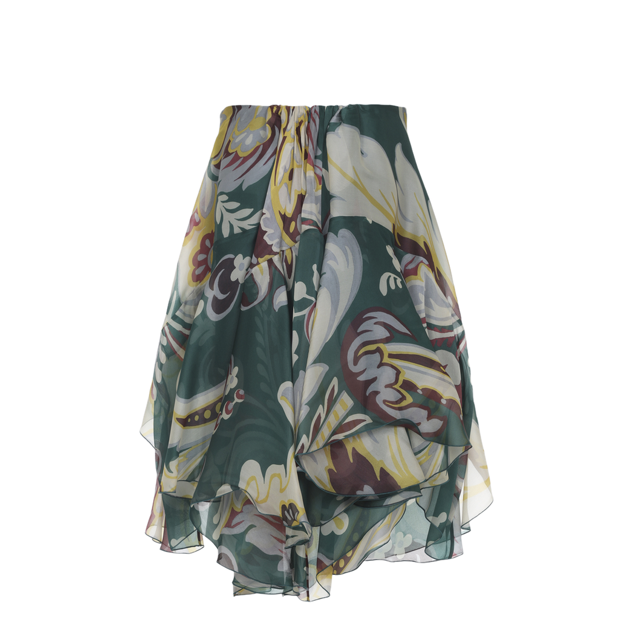 Asymmetric Mini Skirt - Image 4