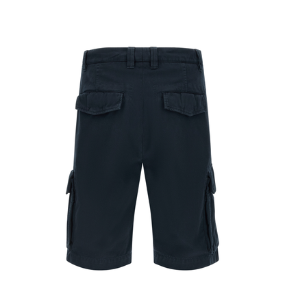 Cargo Bermuda Shorts - Blue - Image 2