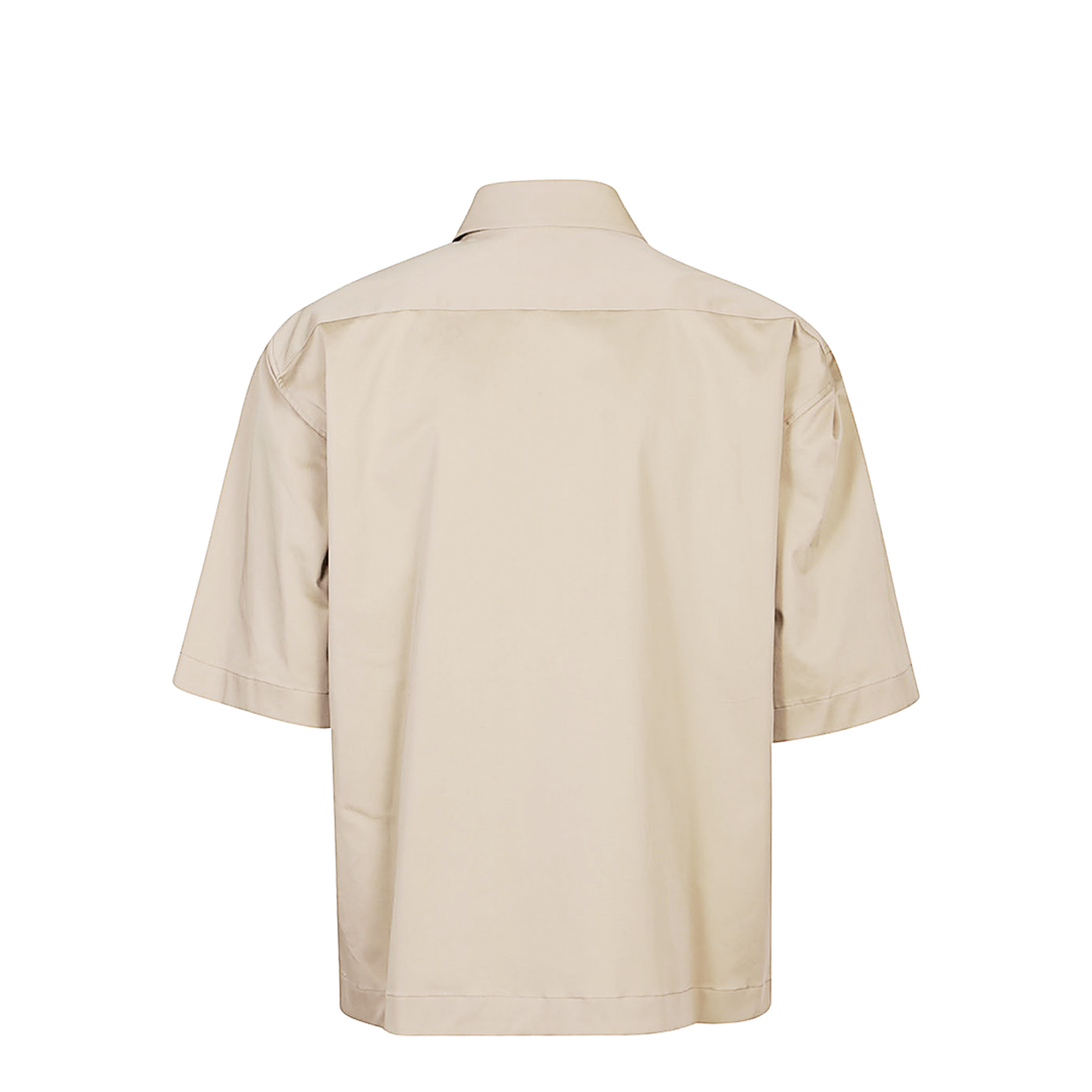 Cotton Shirt - Beige - Image 2