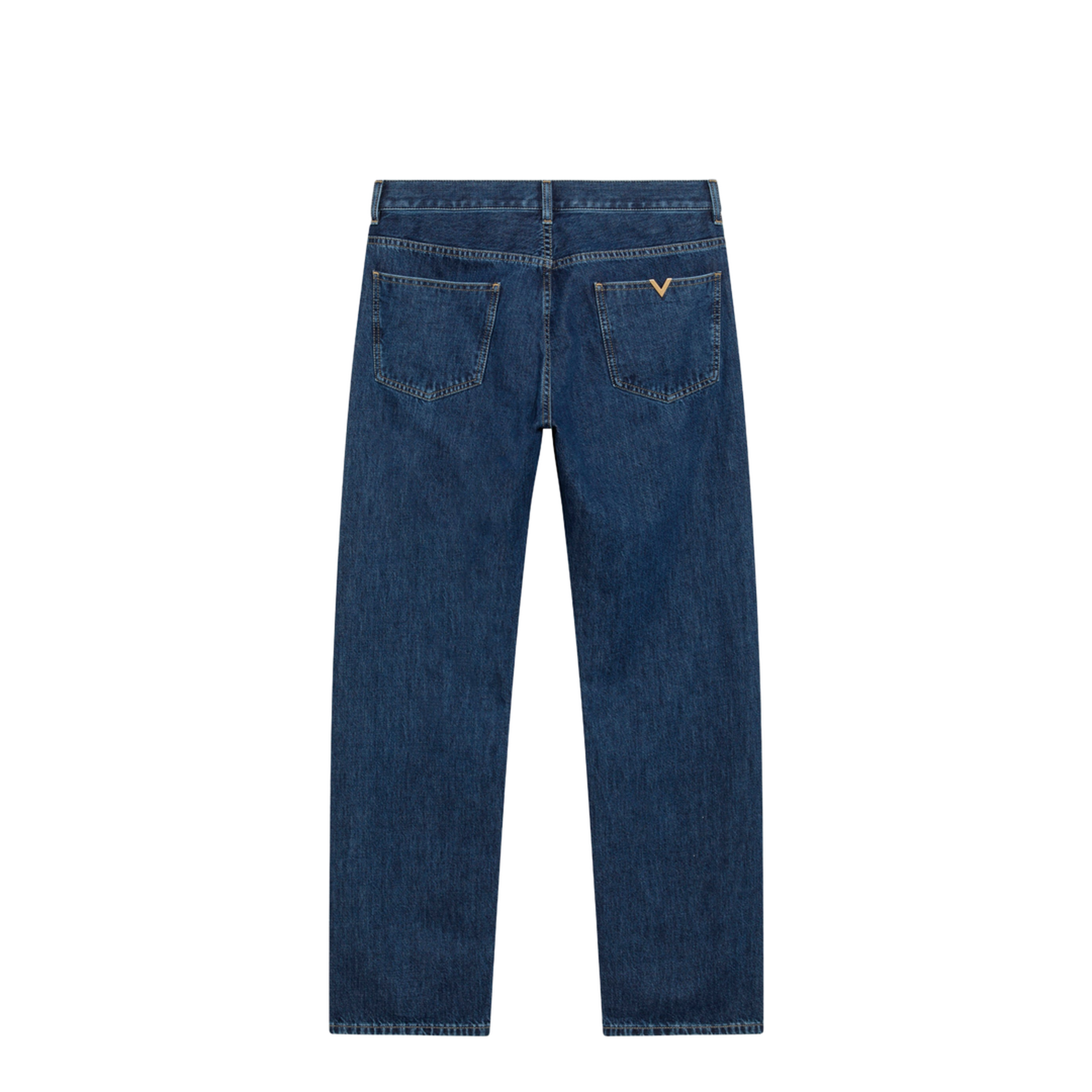 Blue Jeans with Vlogo Detail - Image 2