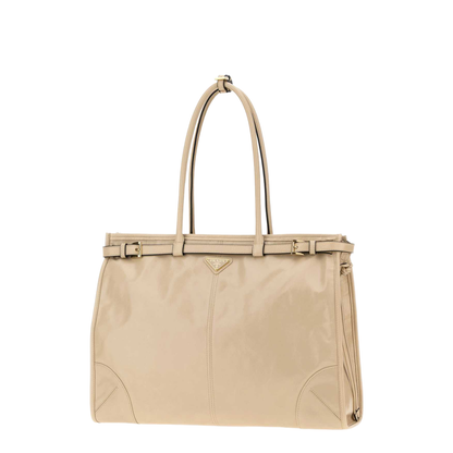 Sand Leather Shoulder Bag - Image 2
