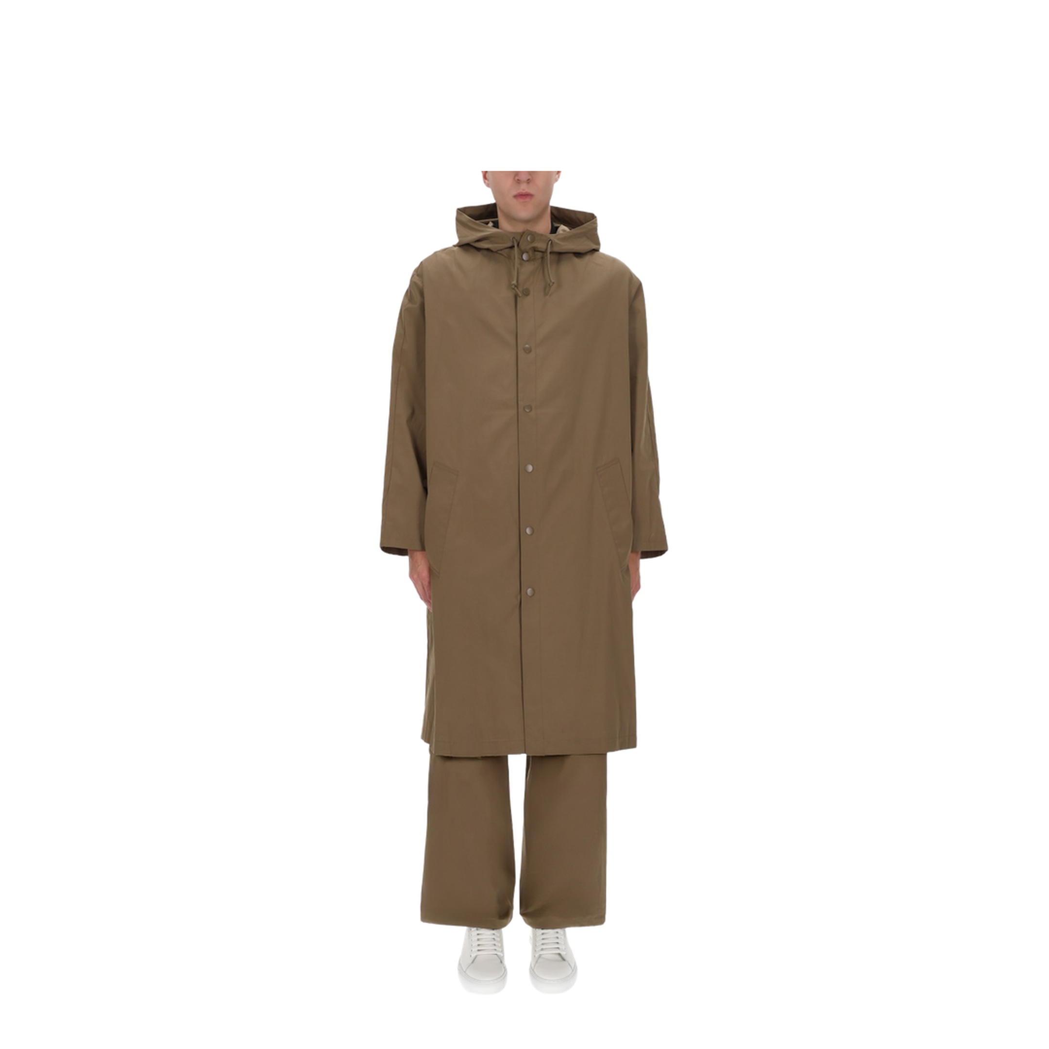 Hooded Trench Coat - Image 2