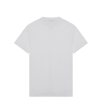 Set of three white cotton T-shirts - Image 2