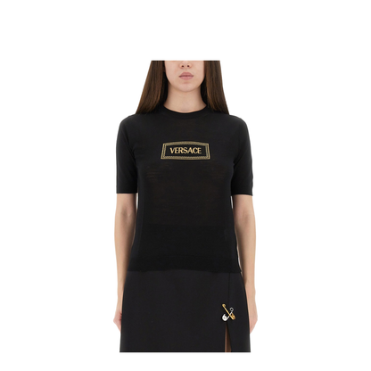 Logo Knit T-Shirt - Image 1