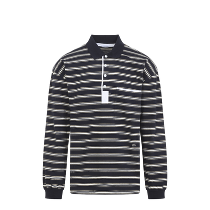 Stripes Piquet Polo - Image 2