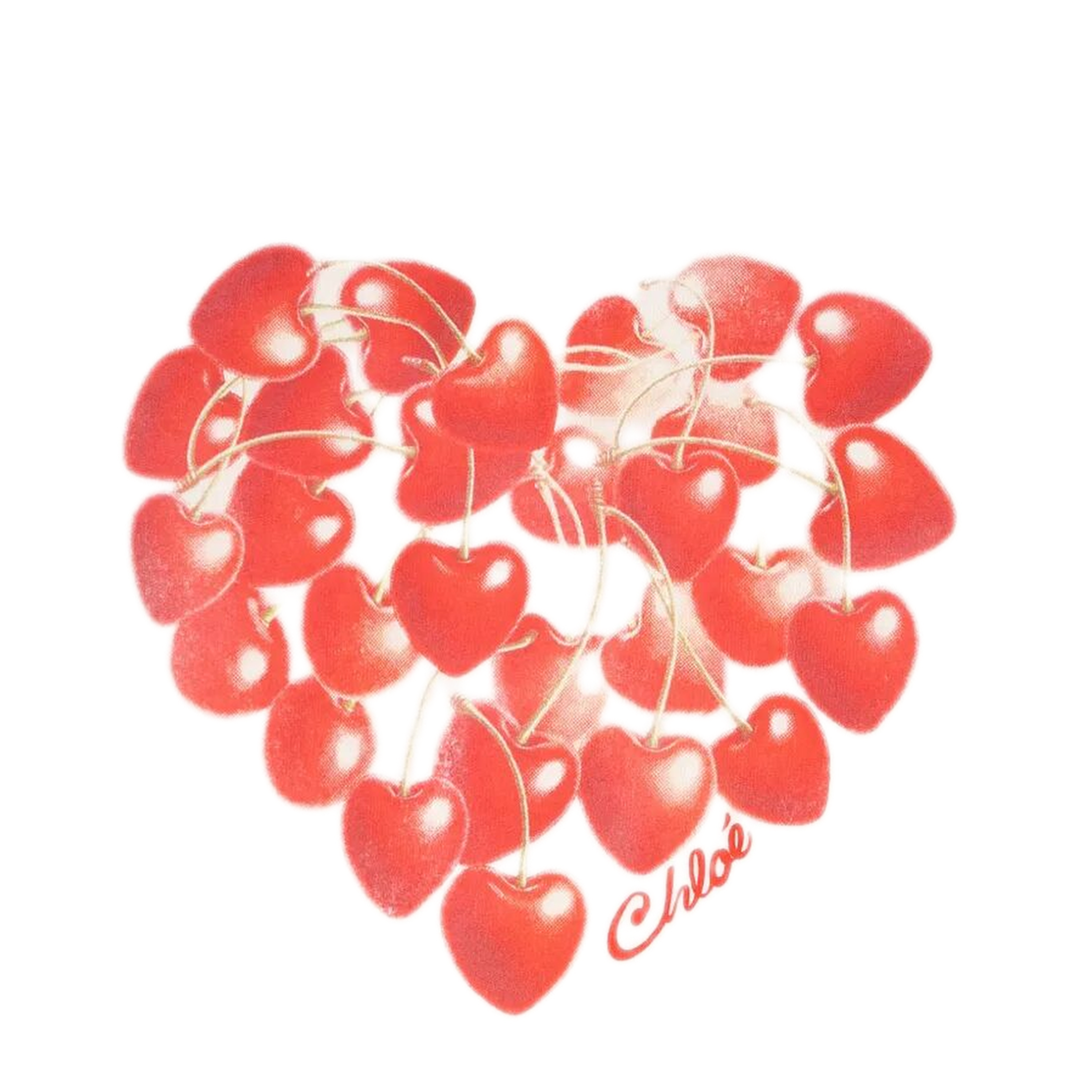 Cherries Print Cotton T-Shirt - Image 3