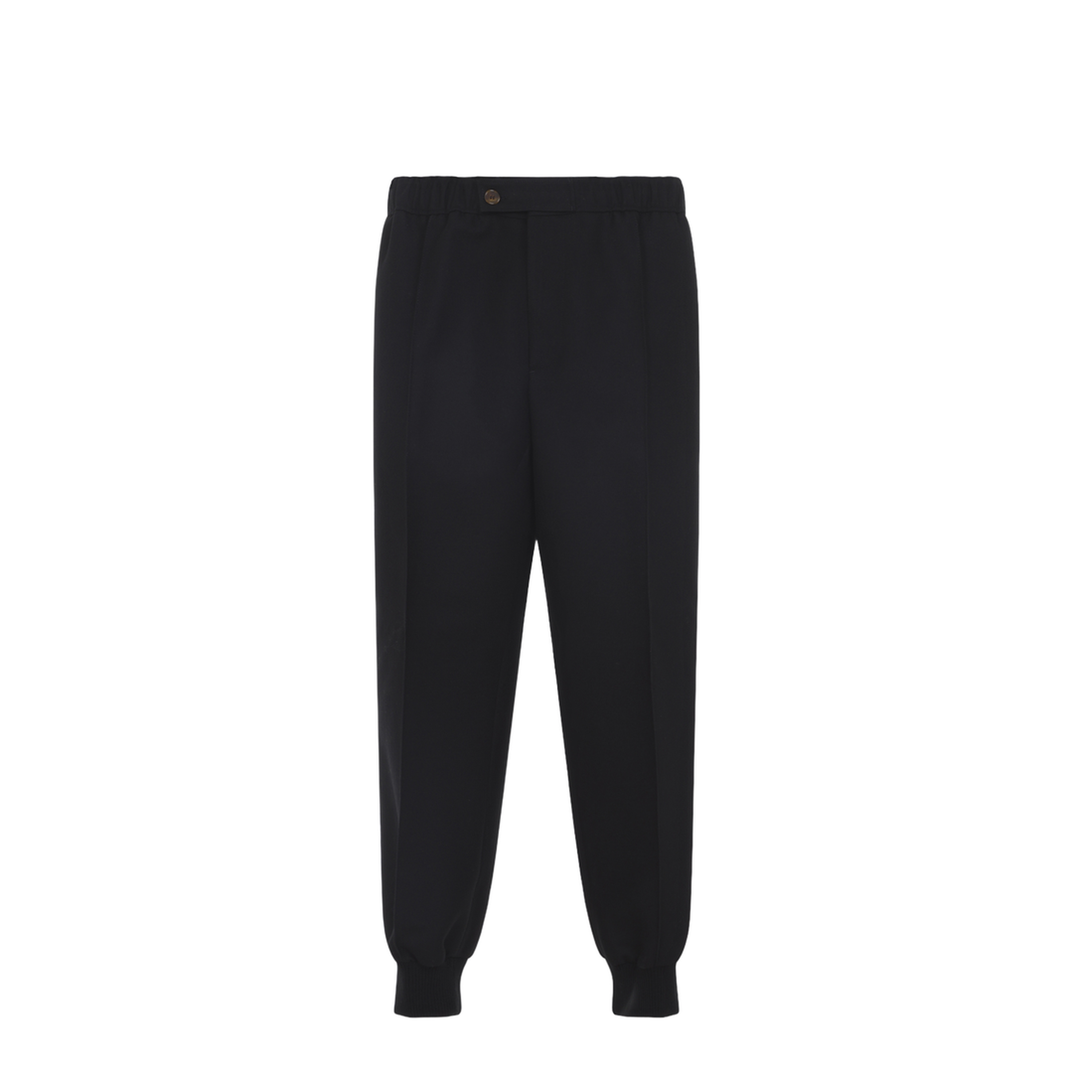 Virgin Wool Track Pants - Image 1