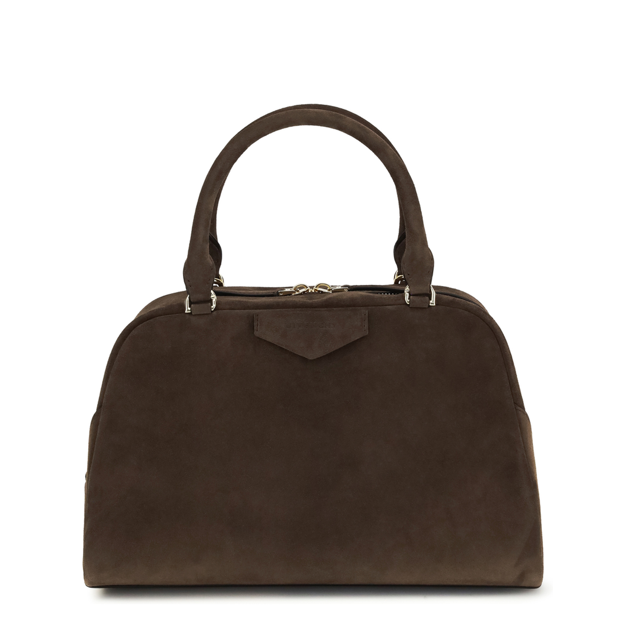 Antigona East-West Soft Medium Suede Handbag - Image 1