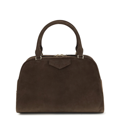 Antigona East-West Soft Medium Suede Handbag - Image 1