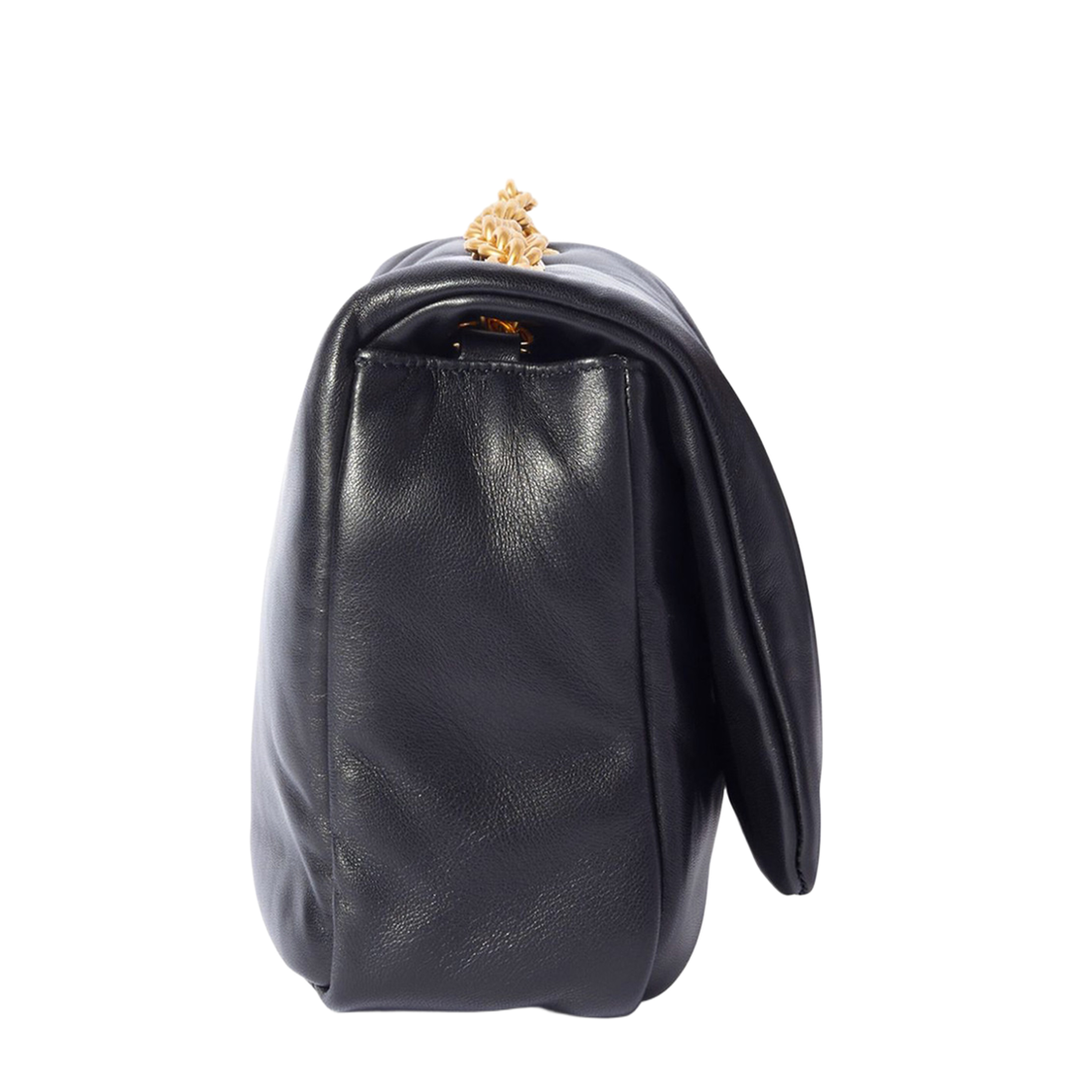 Jitney Puffer Shoulder Bag Black - Image 3