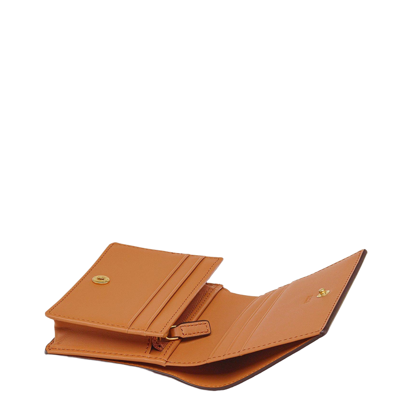 Himmel Embossed Logo Leather Snap Wallet - Image 2