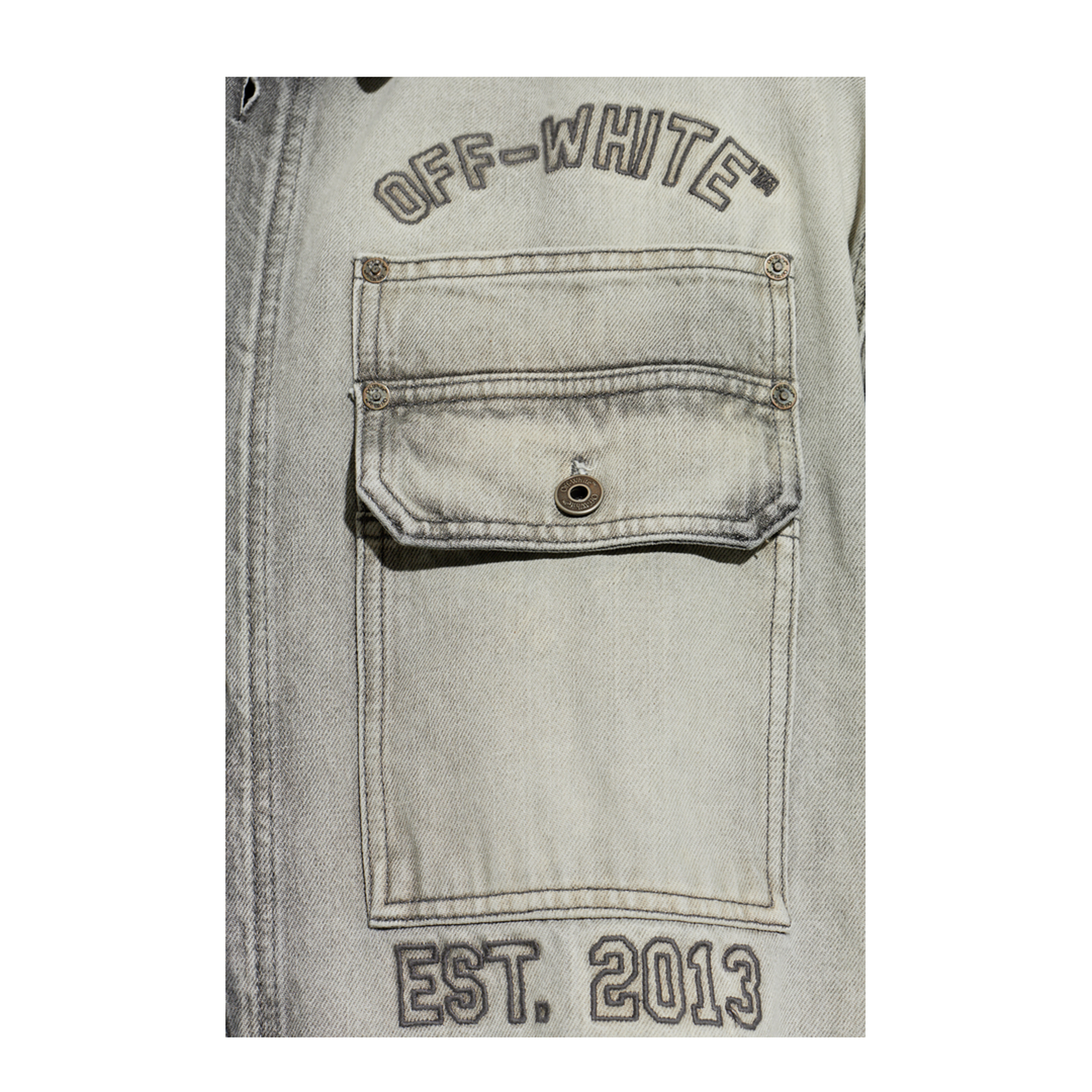 Denim Shirt with Pockets - Image 5