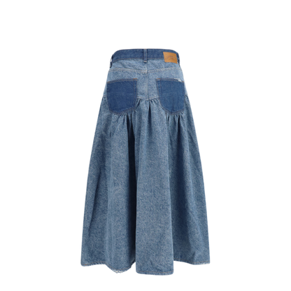 Stretch Denim Skirt - Image 2