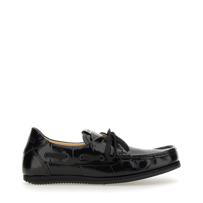 Lace-Up Shoes - Black - Image 1